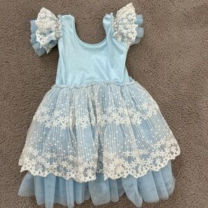Only Little Once Nutcracker Snowflake Dress
